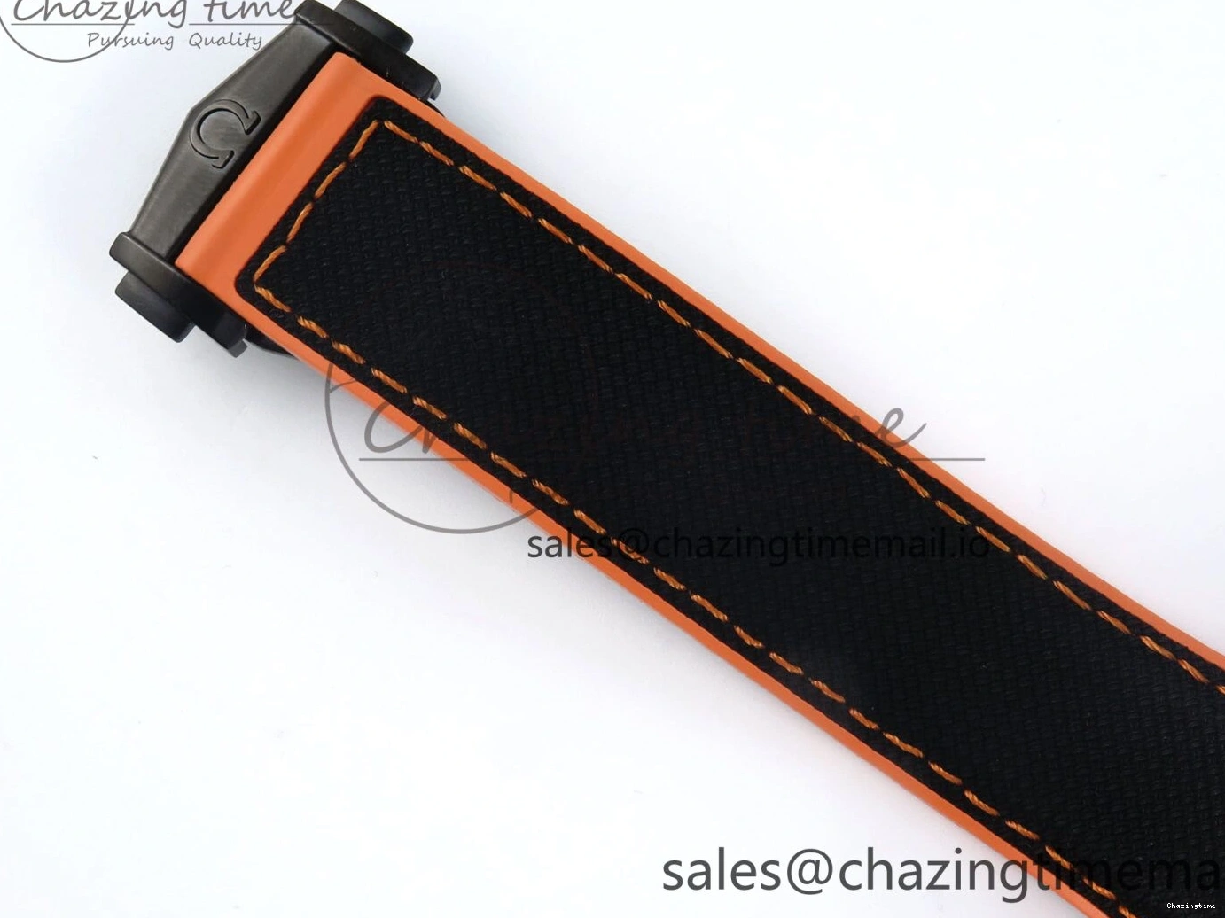 0520 Attractive Planet Ocean Master Chronometer 600M 45.5mm SCF 1:1 Best Edition Black Orange Bezel Black Dial on Black Rubber Strap A9900 Super Clone 7668